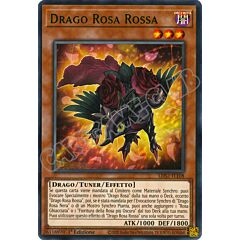 LDS2-IT108 Drago Rosa Rossa (scritta VERDE) ultra rara 1a Edizione (IT) -NEAR MINT-