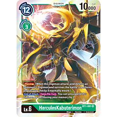 BT01-EN081 HerculesKabuterimon super rara foil (EN) -NEAR MINT-