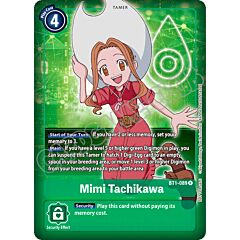 BT01-EN089 Mimi Tachikawa rara foil parallela (EN) -NEAR MINT-