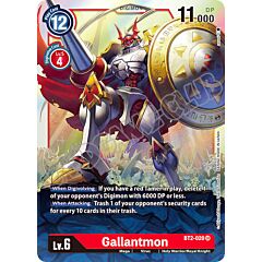 BT02-EN020 Gallantmon super rara foil (EN) -NEAR MINT-