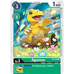 BT02-EN043 Agumon comune normale (EN) -NEAR MINT-