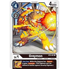 BT02-EN057 Greymon comune normale (EN) -NEAR MINT-