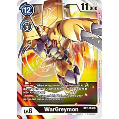 BT02-EN065 WarGreymon super rara foil (EN) -NEAR MINT-