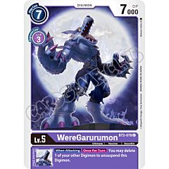 BT02-EN078 WereGarurumon comune normale (EN) -NEAR MINT-