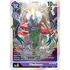 BT02-EN080 Piedmon super rara foil (EN) -NEAR MINT-