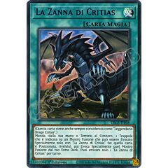 DLCS1IT058 La Zanna di Critias (scritta blu) ultra rara 1a edizione (IT)