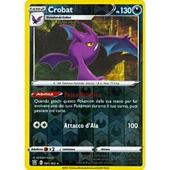 091 / 163 Crobat Rara Holo Reverse foil (IT) -NEAR MINT-