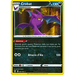 091 / 163 Crobat Rara Holo foil (IT) -NEAR MINT-