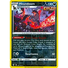 096 / 163 Houndoom Rara Holo Reverse foil (IT) -NEAR MINT-