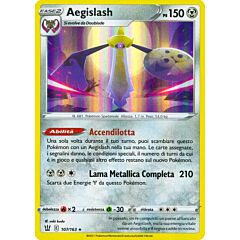 107 / 163 Aegislash Rara Holo foil (IT) -NEAR MINT-