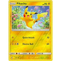 19 / 68 Pikachu comune foil reverse (EN) -NEAR MINT-