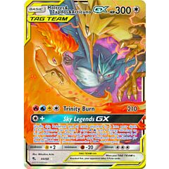 44 / 68 Moltres, Zapdos e Articuno GX rara GX foil (EN) -NEAR MINT-