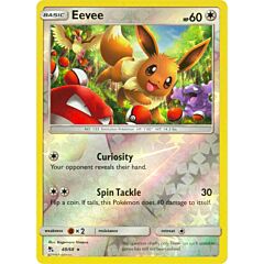 48 / 68 Eevee rara foil reverse (EN) -NEAR MINT-