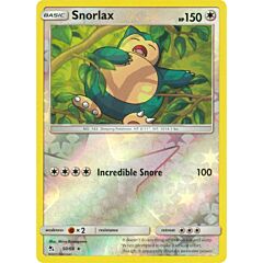 50 / 68 Snorlax rara foil reverse (EN) -NEAR MINT-