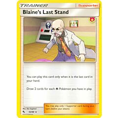 52 / 68 Blaine's Last Stand rara normale (EN) -NEAR MINT-