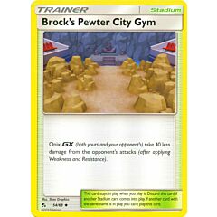 54 / 68 Brock's Pewter City Gym non comune normale (EN) -NEAR MINT-