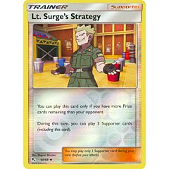 60 / 68 Lt. Surge's Strategy non comune foil reverse (EN) -NEAR MINT-