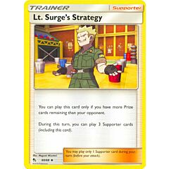60 / 68 Lt. Surge's Strategy non comune normale (EN) -NEAR MINT-