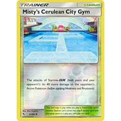 61 / 68 Misty's Cerulean City Gym non comune foil reverse (EN) -NEAR MINT-