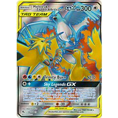 66 / 68 Moltres, Zapdos e Articuno GX ultra rara foil (EN) -NEAR MINT-