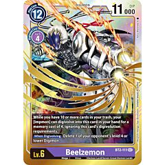 BT02-EN111 Beelzemon rara segreta foil (EN) -NEAR MINT-