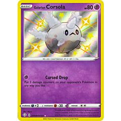 SV049 / SV122 Galarian Corsola Rara Shiny Vault foil (EN) -NEAR MINT-