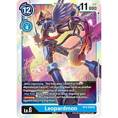 BT03-EN030 Leopardmon super rara foil (EN) -NEAR MINT-