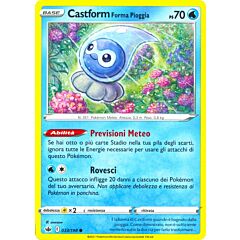 033 / 198 Castform Forma Pioggia Comune normale (IT) -NEAR MINT-