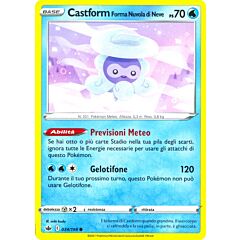 034 / 198 Castform Forma Nuvola di Neve Comune normale (IT) -NEAR MINT-
