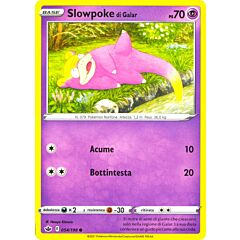 054 / 198 Slowpoke di Galar Comune normale (IT) -NEAR MINT-