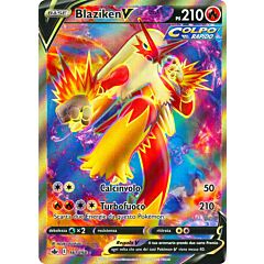 161 / 198 Blaziken V Ultra Rara V Full Art foil (IT) -NEAR MINT-