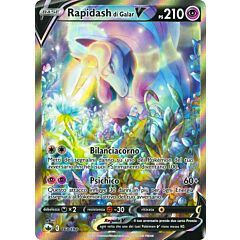 168 / 198 Rapidash di Galar V Ultra Rara V Full Art foil (IT) -NEAR MINT-