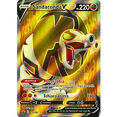 175 / 198 Sandaconda V Ultra Rara V Full Art foil (IT) -NEAR MINT-