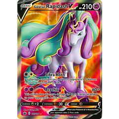 167 / 198 Galarian Rapidash V Ultra Rara V Full Art foil (EN) -NEAR MINT-