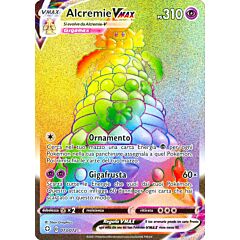 73 / 72 Alcremie VMAX Rara Segreta VMAX Rainbow foil (IT) -NEAR MINT-