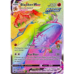 200 / 198 Blaziken VMAX Rara Segreta VMAX Rainbow foil (EN) -NEAR MINT-