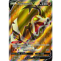 175 / 198 Sandaconda V Ultra Rara V Full Art foil (EN) -NEAR MINT-