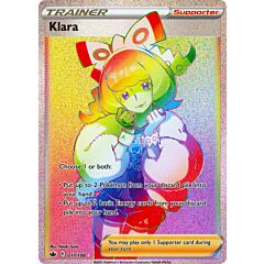 217 / 198 Klara Rara Segreta Rainbow foil (EN) -NEAR MINT-