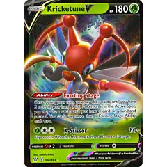 006 / 163 Kricketune V Rara Holo V foil (EN) -NEAR MINT-