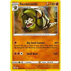 082 / 163 Sandaconda Rara Holo foil (EN) -NEAR MINT-