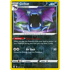 090 / 163 Golbat Non Comune Reverse foil (EN) -NEAR MINT-