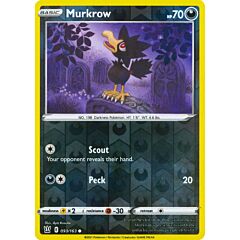 093 / 163 Murkrow Comune Reverse foil (EN) -NEAR MINT-