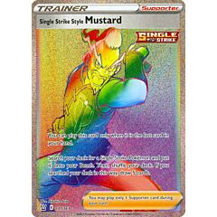 177 / 163 Single Strike Style Mustard Rara Segreta Rainbow foil (EN) -NEAR MINT-