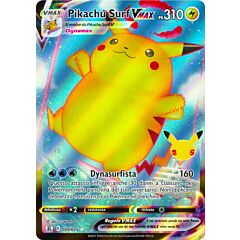 09 / 25 Pikachu Surf VMAX Rara Holo VMAX Foil (IT) -NEAR MINT-