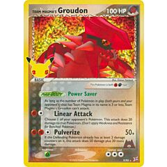 9 / 95 Team Magma's Groudon Rara Segreta Holo Foil (EN) -NEAR MINT-