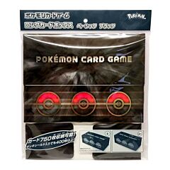 Long Deck Case Pokeball Basic Black (JP)