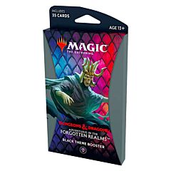 Dungeons & Dragons: Adventures in the Forgotten Realms Black Theme Booster (EN)