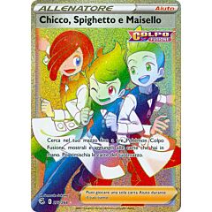 273 / 264 Chicco, Spighetto e Maisello Rara Segreta Rainbow foil (IT) -NEAR MINT-