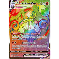 265 / 264 Chandelure VMAX Rara Segreta VMAX Rainbow foil (IT) -NEAR MINT-
