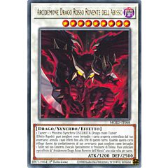 MGED-IT068 Arcidemone Drago Rosso Rovente dell'Abisso rara 1a Edizione (IT) -NEAR MINT-